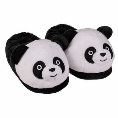 3d panda sloffen voor dames