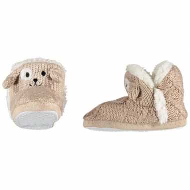 Honden sloffen/sloffen hoog model voor kinderen