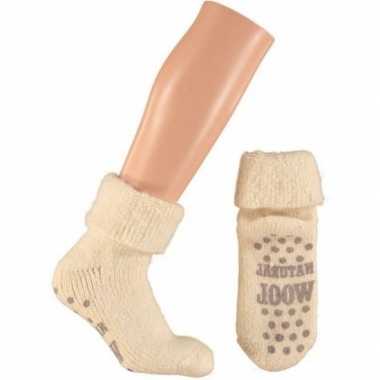 Winter huissokken van wol voor dames